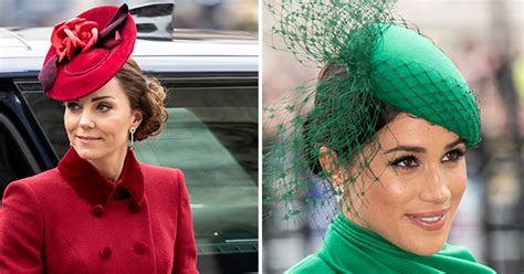 Kate Middleton & Meghan Markle Commonwealth Day Fascinators - PureWow