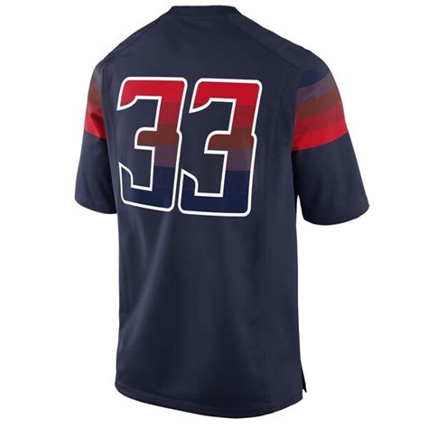 Nike Arizona Wildcats #33 Game Football Jersey - Navy Blue | The ...