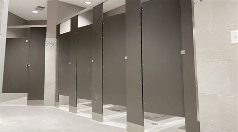 Commercial Bathroom Partitions Options & Installation | Contour : Contour Construction Inc.