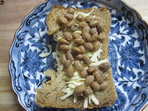 Natto Recipe: Natto and Cheese on Toast | The Ikigai Diet