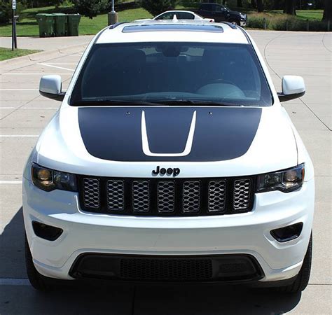 Jeep Cherokee Trailhawk Hood Decals T-HAWK 3M 2014-2020 Premium Auto Striping - SpeedyCarDecals ...