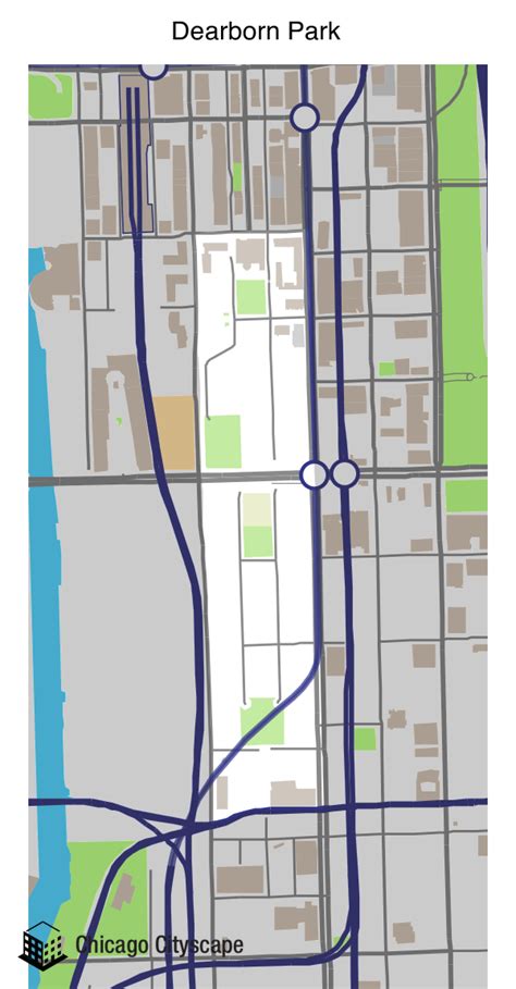 Chicago Cityscape - Map of building projects, properties, and ...