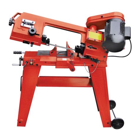 CENTRAL MACHINERY METAL CUTTING BANDSAW 93762 SAW SET UP AND OPERATING INSTRUCTIONS MANUAL ...