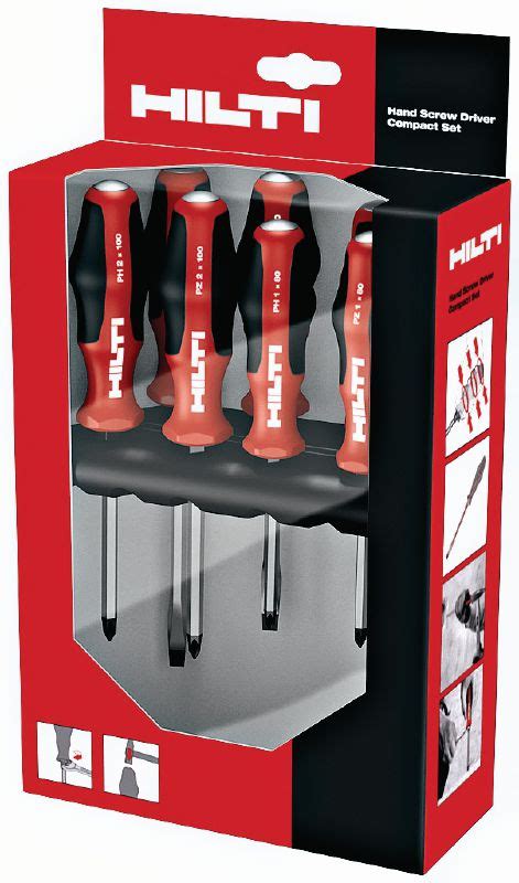 S-SD Screwdriver set - Hand Screwdrivers, Wrenches and Tool kits - Hilti GB