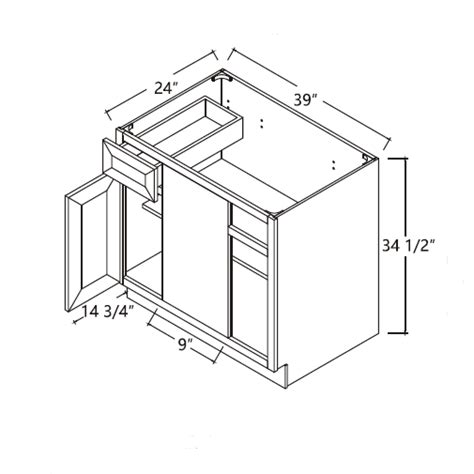 Blind Corner Base Cabinet Sizes | Cabinets Matttroy