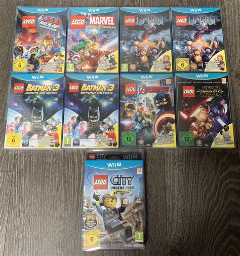 All of the Lego special edition (pal) games. 😊 : r/wiiu