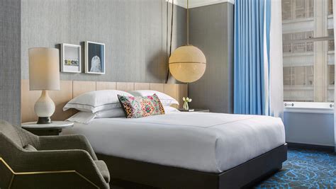 Kimpton Gray Hotel king guestroom | Stylish room, Chicago interior design, Luxury interior design