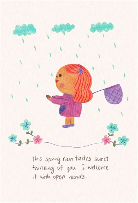 Spring Rain in 2021 | Postcard art, Art prints, Childrens art