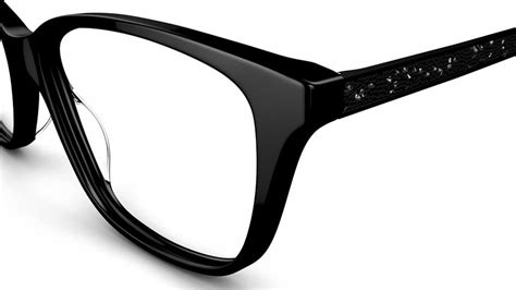 Kylie Minogue Women's glasses KYLIE 09 | Black Square Plastic Acetate Frame €190 | Specsavers ...