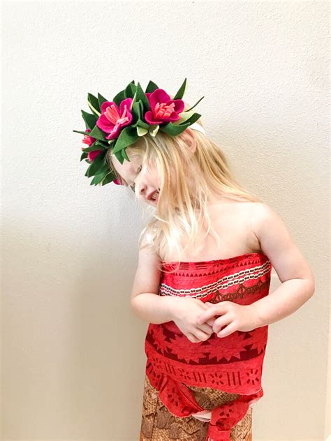 Moana Flower Crown Moana Headband Tropical Flower Crown - Etsy