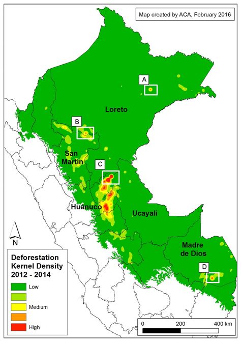 MAAP #25: Deforestation Hotspots in the Peruvian Amazon, 2012-2014 ...