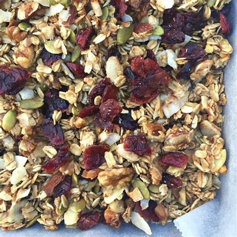 Pumpkin Seed Cranberry Granola - Reluctant Entertainer