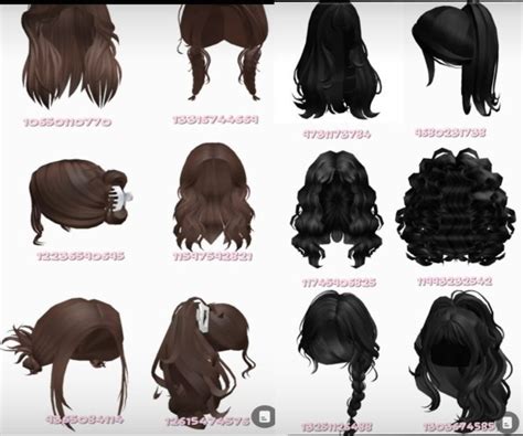 Pin by Fatima on Roblox outfits | Black hair roblox, Black curly hair ...