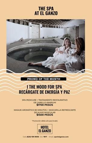 El Ganzo Spa promo – Puerto Los Cabos HOA