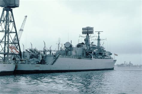 Glamorgan | HMS Glamorgan alongside at Portsmouth on 22 Aug … | Flickr