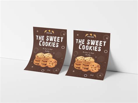 Cookies Flyer Design on Behance