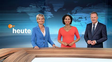 ZDF-Nachrichten heute erstmals in erneuertem Design