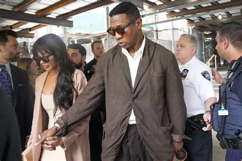 Jonathan Majors Supported by Girlfriend Meagan Good at Court Appearance