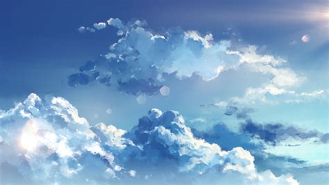Cloudy Anime Wallpapers - Top Free Cloudy Anime Backgrounds - WallpaperAccess