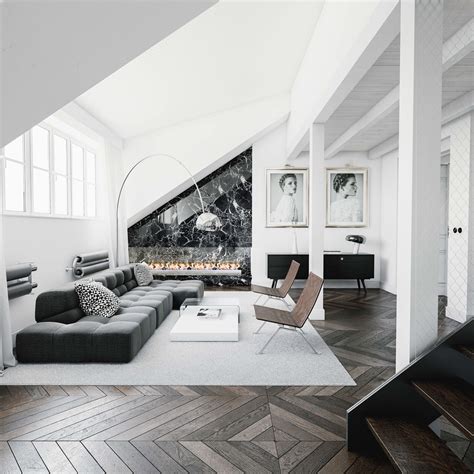 30 Black & White Living Rooms That Work Their Monochrome Magic