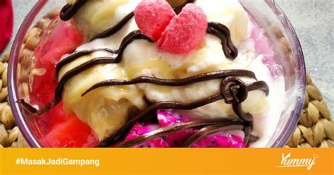 Resep Sop Buah Ice Cream #YummyXtraPoint Sederhana Rumahan di Yummy App