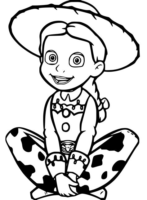 Toy Story's Jessie Coloring Page (Jessie Toy Story) #1372 | coloringlive.com