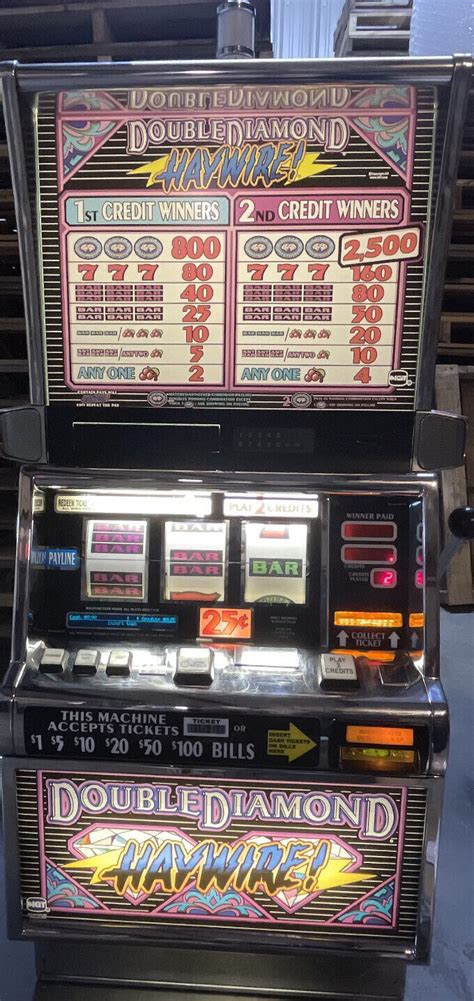 IGT Double Diamond Haywire Slot Machine For Sale | eBay