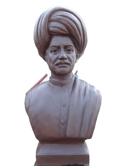 Jyotirao Govindrao Phule Portrait Statue, इन्सान की मूर्ति, ह्यूमन ...