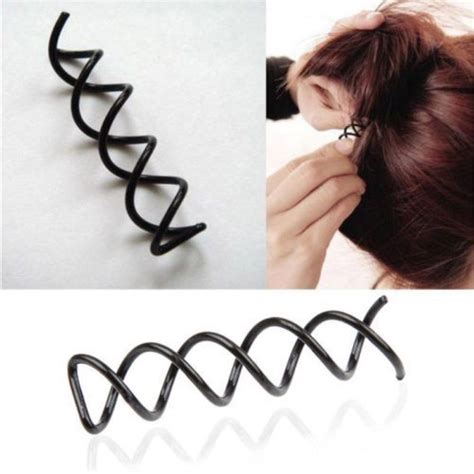 10Pcs/ 5Pairs Spiral Spin Screw Bobby Pin Hair Clip Twist Braiders ...