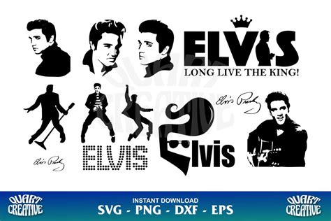 Elvis Presley SVG - Gravectory