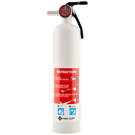 First Alert AUTOMAR10 Marine Fire Extinguisher 10BC | Smoke Alert