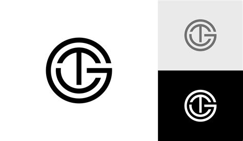 Letter GTC or CTG or GCT circle monogram logo design vector 22415696 Vector Art at Vecteezy