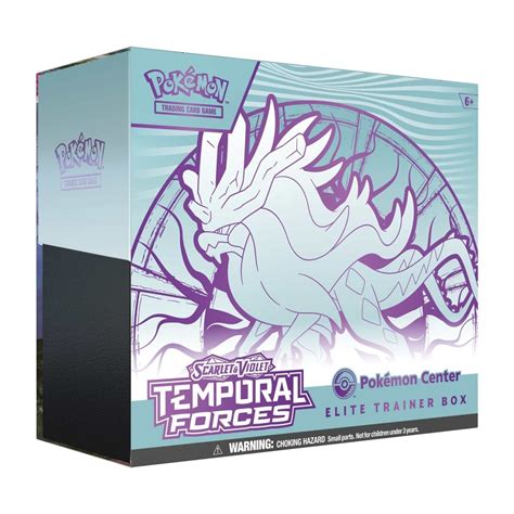 Pokémon TCG: Scarlet & Violet-Temporal Forces Pokémon Center Elite Trainer Box (Walking Wake ...