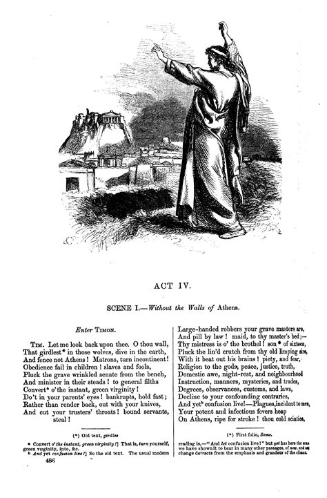 Timon of Athens | Victorian Illustrated Shakespeare Archive