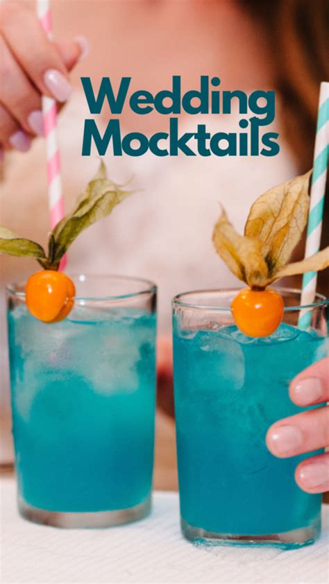 9 Best Wedding Mocktails to Drink