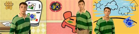 Pin by GabeWithGlasses on Blue's Clues Season 5-6 [STEVE'S VERSION] | Abstract art wallpaper ...