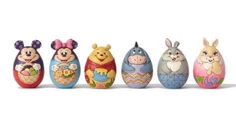 Jim Shore Disney Traditions Set of Disney Character Eggs | Chip and Company