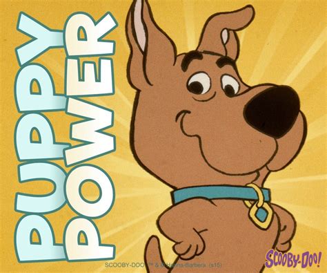 The scooby and scrappy doo puppy hour bumper promo production cel setup ...