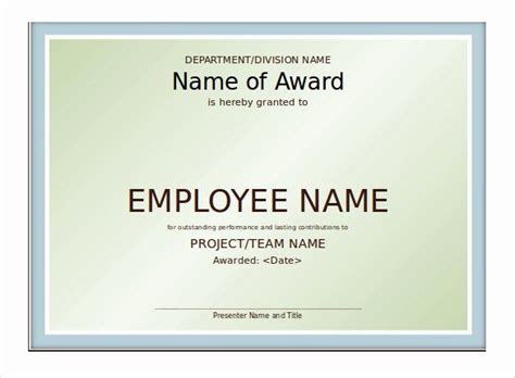 Award Certificate Template Powerpoint Awesome 8 Powerpoint Regarding ...