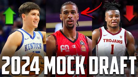 2024 NBA Mock Draft 3.0: Top Prospects Are Getting EXPOSED... - YouTube