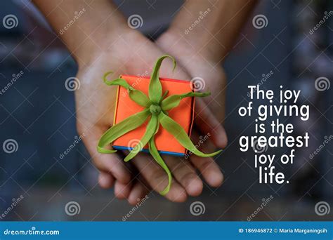 Joy Of Giving Quotes