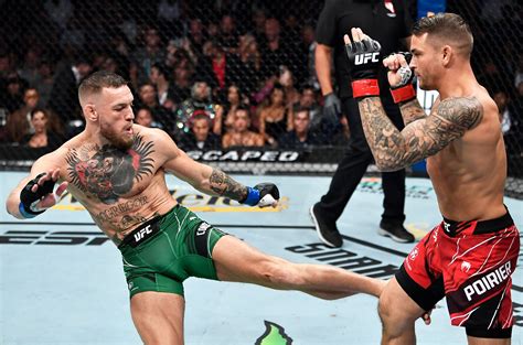 Conor McGregor Loses Fight Against Dustin Poirier After Suffering Leg ...