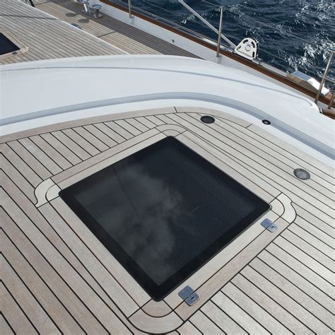 Boat deck hatch - Rondal - square / flush