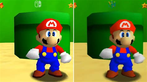 Video: Super Mario 64 comparison - Super Mario 3D All-Stars on Switch ...