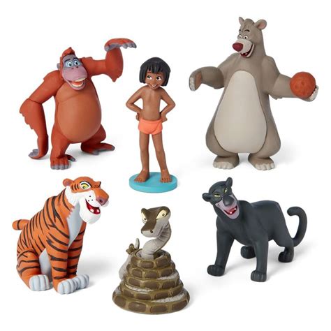 Amazon.com: Disney The Jungle Book 6 pc Figure Set: Toys & Games ...