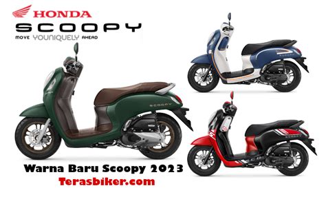 Tampilan Baru New Honda Scoopy 2023, Siap Mejeng di IMOS 2022 Nih ...