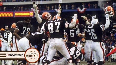 Top 75 Moments: No. 41 - Browns defeat Bills 34-30 in 1989 AFC ...