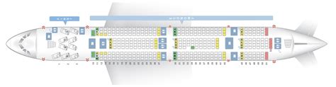 Seat map Airbus A380-800 Air France. Best seats in plane