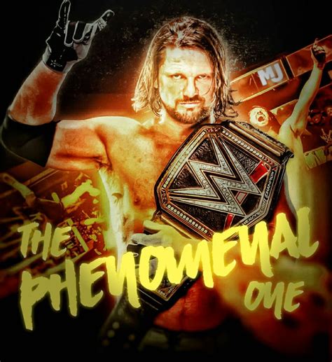 AJ Styles - The Phenomenal One by AshRayan007 on DeviantArt