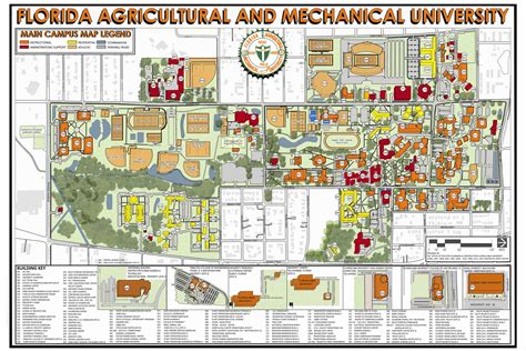 Fsu Campus Map With Buildings